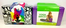 819856014624 WITHITGEAR Yoga Brick Blocks French Bull Gaiam