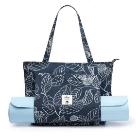 932904697649 WLLWOO Yoga Bags Women Mats Carrier Canvas Tote