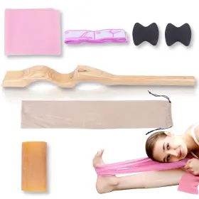 0444 WODGOD Wooden Ballet Stretcher Set Enhancer Toe Strengt