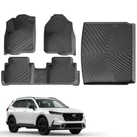 774196617679 WUTGHUI Tpe Weather Floor Mats Cargo Liners
