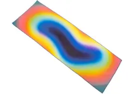 659459296184 WUVI IVY TEXTILE CO Yoga Towel Rainbow Aura