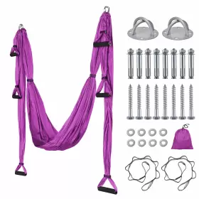 05YGS001-8X5FT-05 XCCERIES Aerial Flying Yoga Swing Set Sling #2