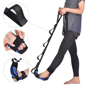 X-05-YSS-0001-002 XCCERIES Calf Stretcher Strap Ankle Yoga