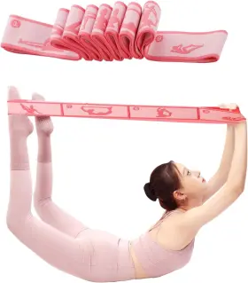 CHI016 XENSAMY Loops Elastic Yoga Strap Stretching Physical