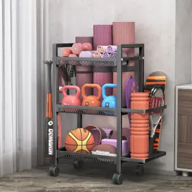 LI47 XIAOPEIZHI Yoga Mat Storage Rack Fitness Organiser Gym #2