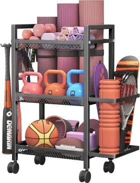 LI47 XIAOPEIZHI Yoga Mat Storage Rack Fitness Organiser Gym