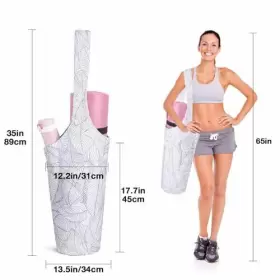 11121 XINGHENG Yoga Mat Bag Pocket Zipper #3