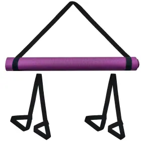 Q-2P-YUJIA-STRAP-BLACK-US XYQMLY Yoga Mat Carrier Sling