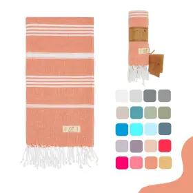 850059865187 YAZZ TURKISH COTTON Yoga Towel Oversized Sand