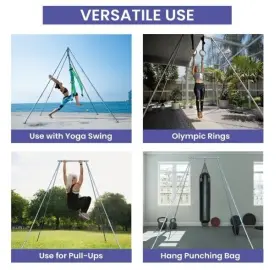 740331437426 YB Yoga Body Aerial Swing Sling Stand Rig Hang