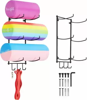 K1HT YES4ALL Steel Yoga Mat Rack Organizer Holders