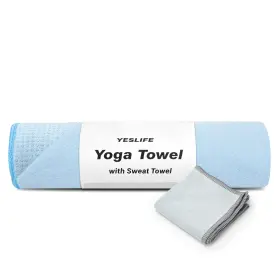 T42YL001LB01USZ YESLIFE Slip Yoga Towel Light