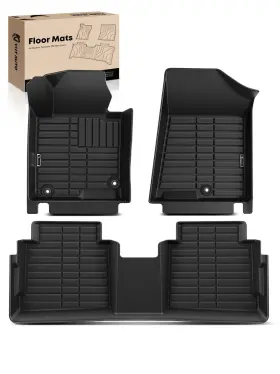 YHTFM10148 YHTAUTO Floor Mats Hyundai Sonata Tpe Liners