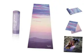 4897105601074 YOGA DESIGN LAB Towel Slip Colorful Breathe
