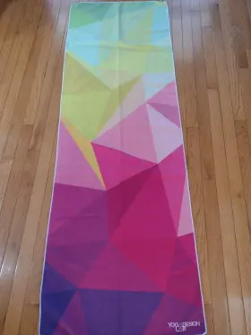 646648208028 YOGA DESIGN LAB Travel Mat Geometric Towel