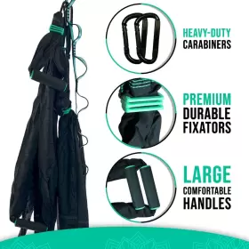 Yoga-swing-black YOGA SWING PRO Aerial Hammock Anti Gravity #3