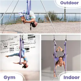 713757111713 YOGA TRAPEZE Swing Set Up Builds #3