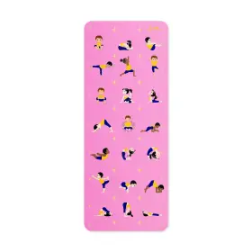 860011304951 YOGA WAY OF LIVING Eco Kids Mat Tpe Poses