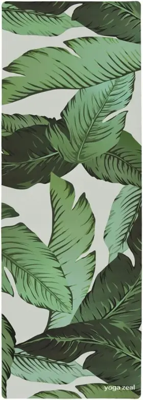 LYSB01KPHI0VS-SPRTSEQIP YOGA ZEAL Mats Luxuriously Slip Leaf