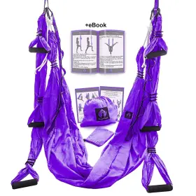 643690915294 YOGA4YOU Aerial Yoga Swing Set Hammock Sling #3
