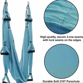924391581293 YOGA4YOU Yoga Swing Hammock Set Aerial Anti #2