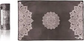 Yogadesignlab 4897105601128 Yoga Design Lab The Hand Towel Premium Non Slip Small Mandala Black