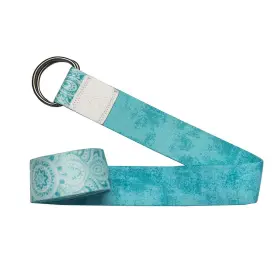 897105601395 YOGADESIGNLAB Yoga Strap Luxurious Eco Print