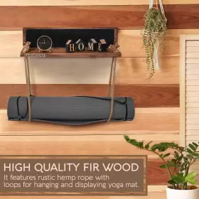 682131881774 YOGAGU Yoga Storage Mat Shelf Wall Mount Rack #3