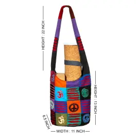 YBAGBOMPTCH37 YOGALATEST Yoga Mat Bag Women Crossbody Inner #3