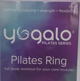 X003L3S74F YOGALO Pilates Ring Set Bands Ball Dual Grip