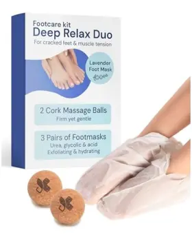 B0DPGF65JY YOGAMEDIC Mask Cork Massage Balls Exfoliating Spa