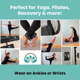 197644641055 YOGASSISTS Stretch Straps Yoga Stretching Hold #3