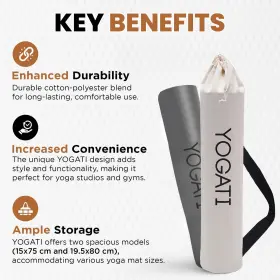 197644897100 YOGATI Yoga Mat Bag Strap Women #2