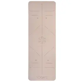 197644944156 YOGATI Yoga Mat Slip Strap Alignment Lines #3