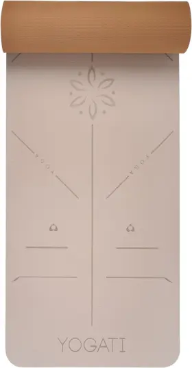 445008887827 YOGATI Yoga Workout Slip Mat Strap Wo #2