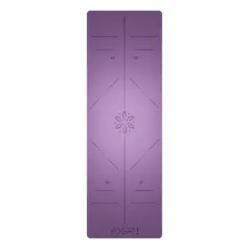 785614237515 YOGATI Yoga Mat Alignment Lines Exercise Strap #2