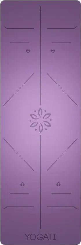 ABM91 YOGATI Yoga Workout Slip Mat Strap Wo #2 ABM91 YOGATI Yoga Workout Slip Mat Strap Wo #2