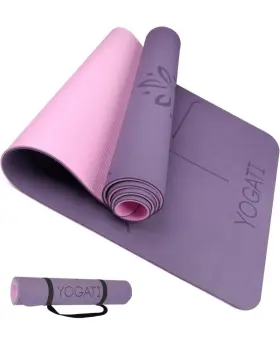 B07ML1VMPD YOGATI Yoga Workout Slip Mat Strap