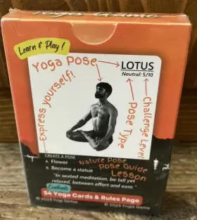BOBVPFTW8J YOGI SENSE Yogis Card Game Integrated Yoga Deck