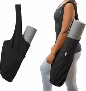 647356952234 YOGIII Yoga Mat Bag Yogiiitote Sling Obsidian