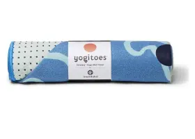 840104823019 YOGITOES Yoga Mat Towel Ocean Skidless