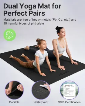 313054031020 YOTTOY Yoga Mat Tpe Slip Pilates Fi #3