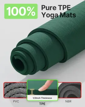 744759969101 YOTTOY Yoga Mat Tpe Slip Pilates #2