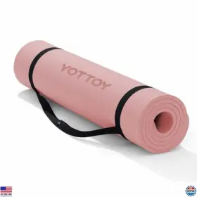 B0D3XDNSDZ YOTTOY Slip Yoga Mat Tpe Pilates Gym Workouts