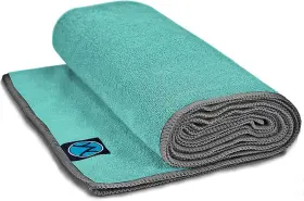 TN-1RPW-GREN YOUPHORIA YOGA Microfiber Towel Slip Mat Sweat