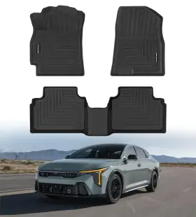 YMJD-30 YUMEMOO Floor Mats Kia Weather Liners Tpe Rubber