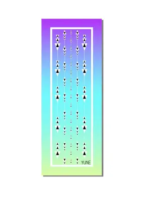 490820235131 YUNE YOGA Slip Pilates Mat Pvc