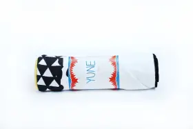 490820235995 YUNE YOGA Pilates Microfiber Towel Slip Silicon #2