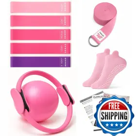 B0F626QC6S YXILEE Pilates Ring Circle Set Workout Women