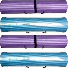 313093781788 YYST Yoga Mat Foam Rollers Wall Rack Storage